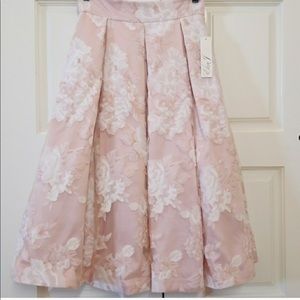 Organza blush skirt